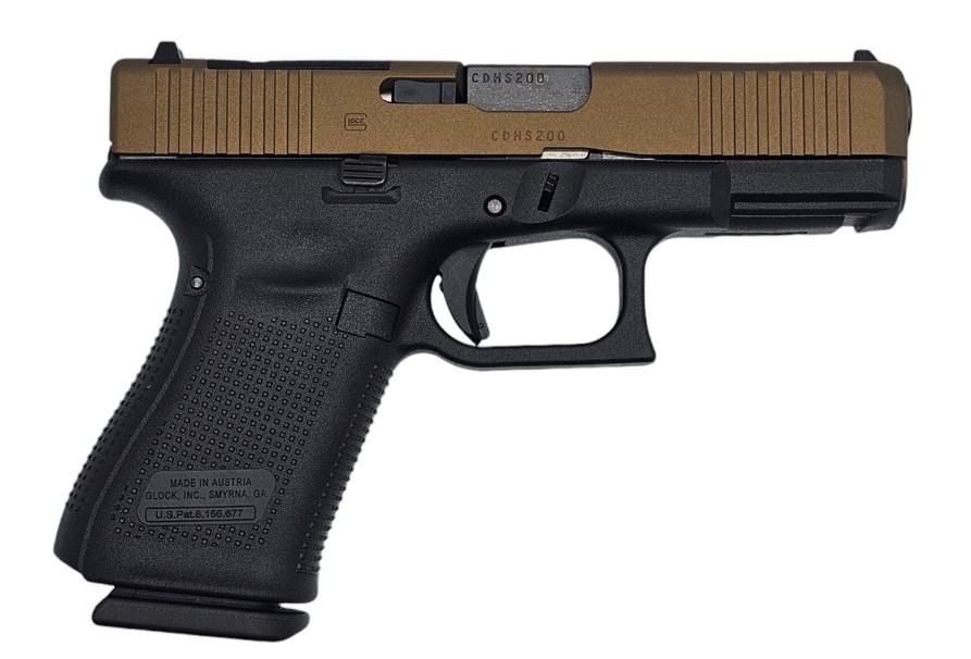 GLOCK 19 9MM 15RD BURNT BRONZE - Taurus Savings